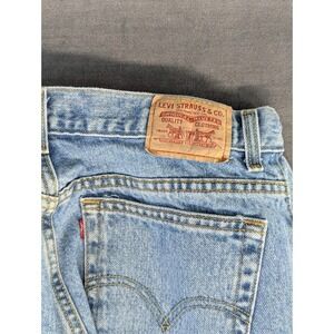 VTG Levi's 550 Women's Relaxed Fit Tapered 90's Sz 14 Reg Light Wash Mom Jeans